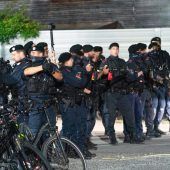 Wilde Szenen nach dem Altach-Match: Fußballfans außer Kontrolle. »A8