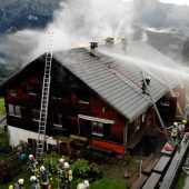Alpe in Brand