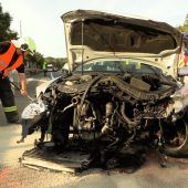 Unfall auf der A 14