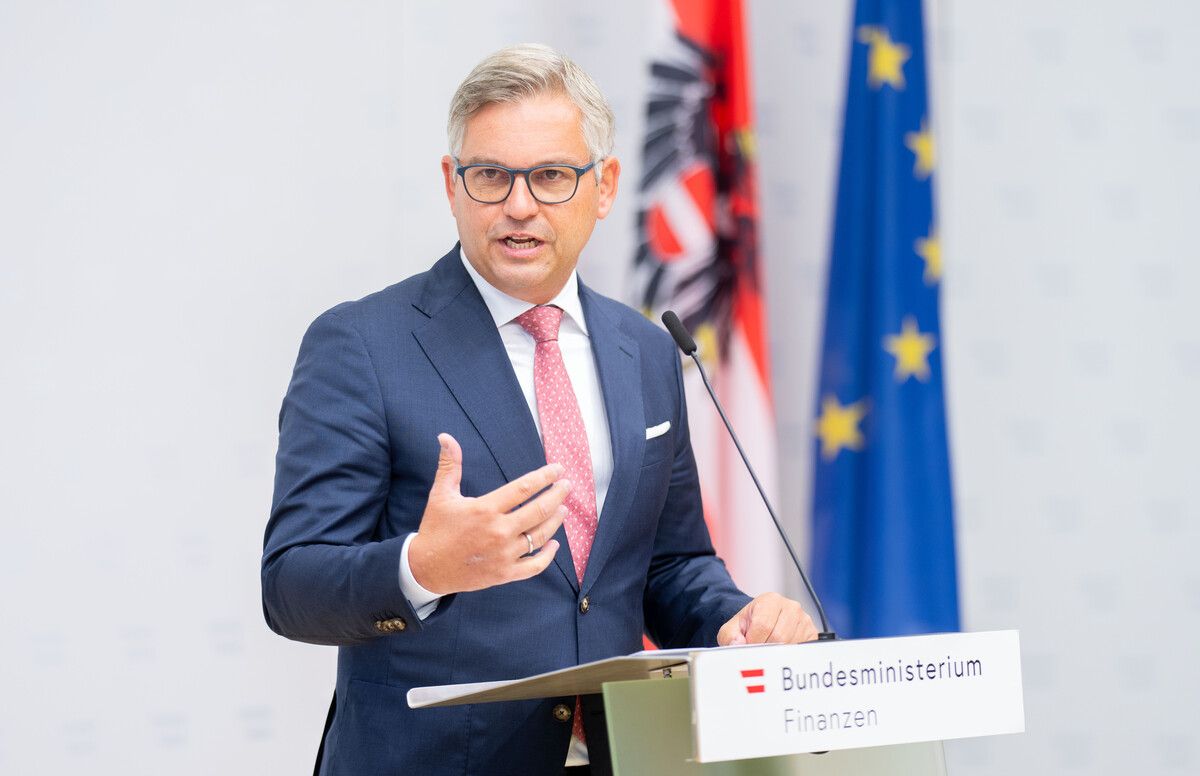 Finanzminister Brunner muss sich bis Freitag mit den Grünen einigen. APA