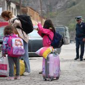 Flucht aus Berg-Karabach