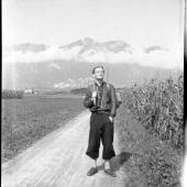 Die Schweizer Berge bereits im Blick