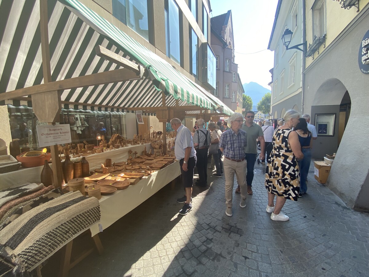Heute noch gibt es die Möglichkeit, den Klostermarkt zu besuchen.VN/JUN