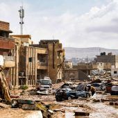 Heftige Unwetter in Libyen