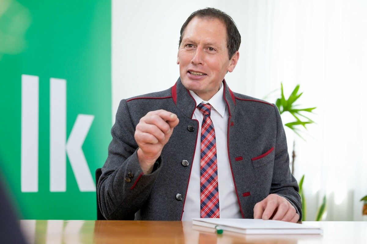 Josef Moosbrugger hat Verständnis für die Nachbarbetriebe in Deutschland. LKÖ