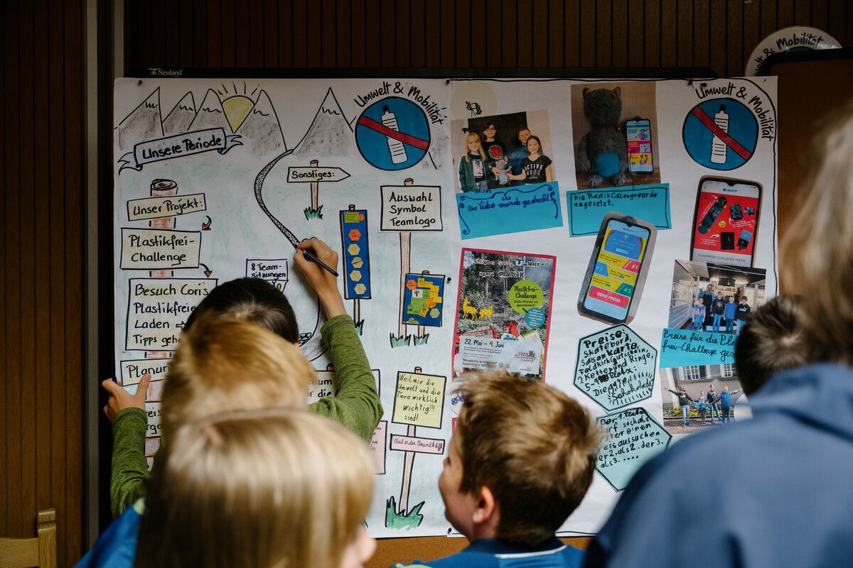 Kinder bringen sich gerne ein. Stadt Feldkirch