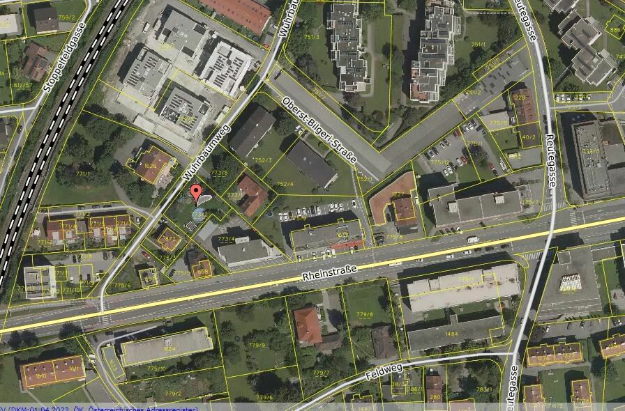 © Land Vorarlberg: data.vorarlberg.gv.at, BEv (DKM); maps4news