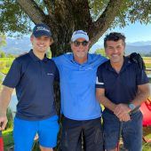 Golfer strahlten mit der Sonne um die Wette
