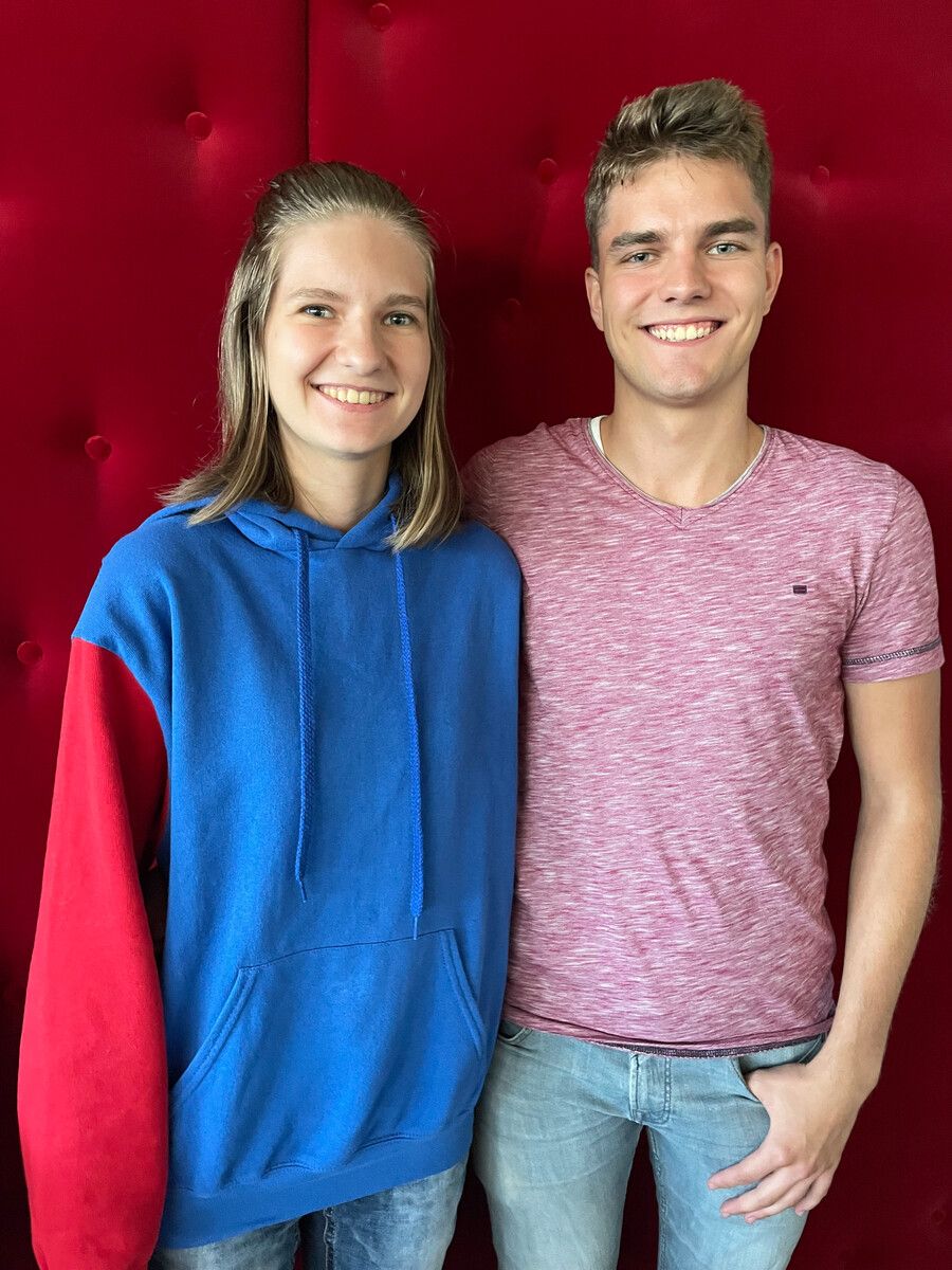 Martina und Alexander Eberle stehen sich als Geschwister sehr nahe.