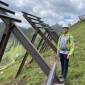 Alpine Großbaustelle auf über 2000 Metern