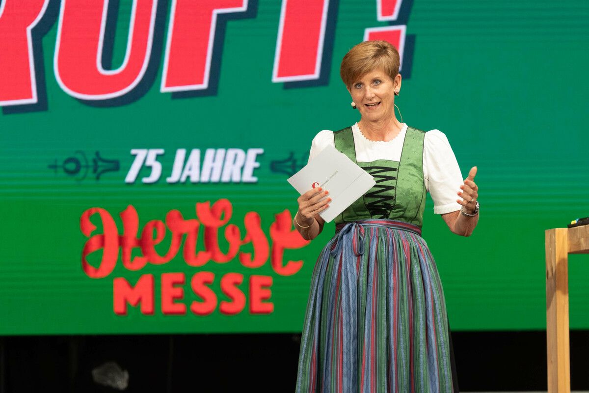 Messe-Geschäftsführerin Sabine Tichy-Treimel. vn