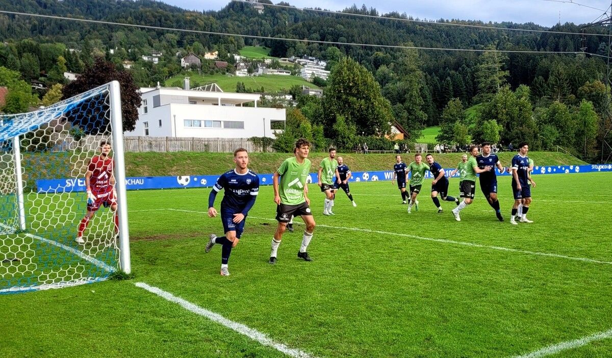 Mit 2:2 Toren endete das Meisterschaftsspiel der VN.at-Eliteliga SV typico Lochau gegen den FC Andelsbuch.BMS (2)