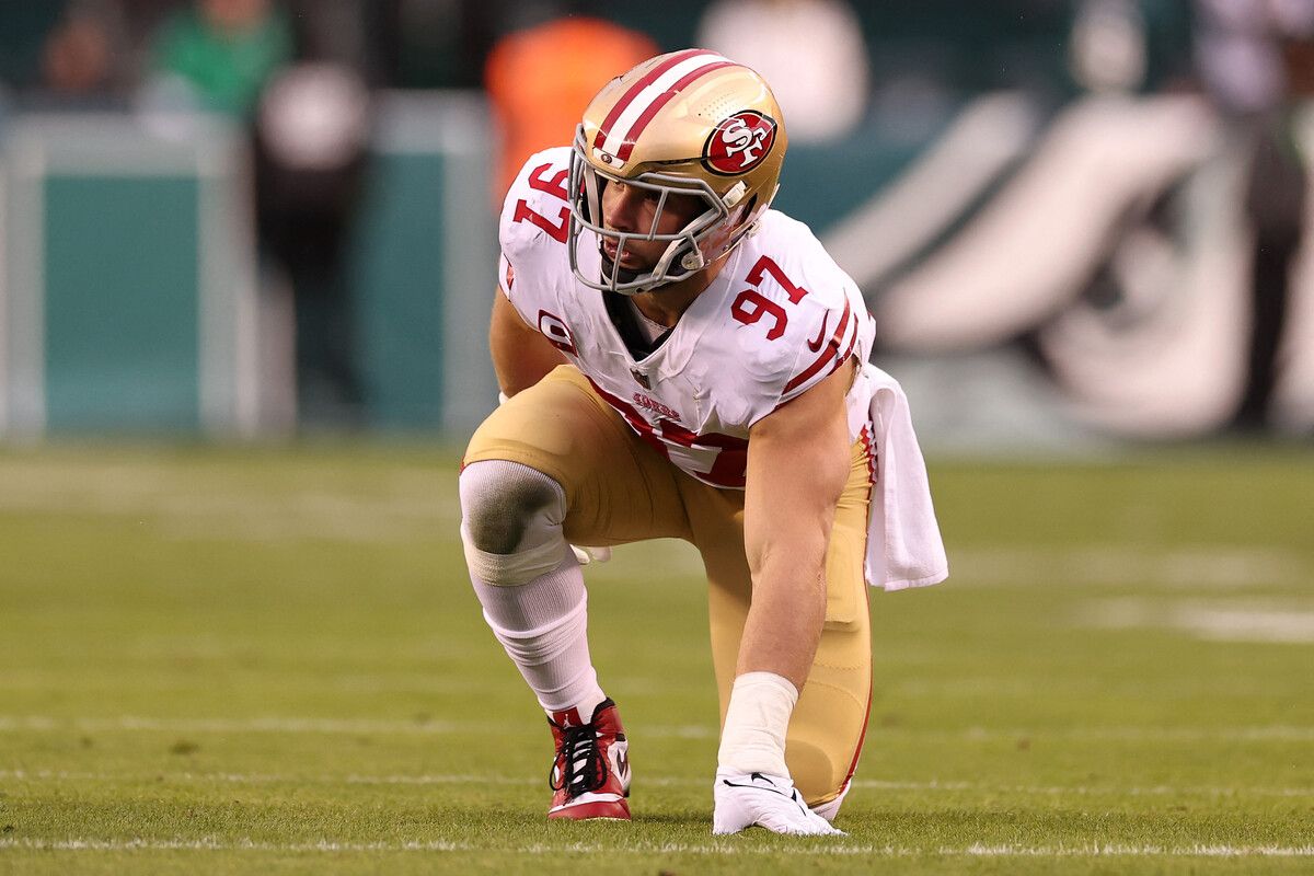 Nick Bosa ist der bestbezahlte Verteidiger in der National Football League.APA