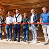 Samina-Holzbrücke feierlich eröffnet