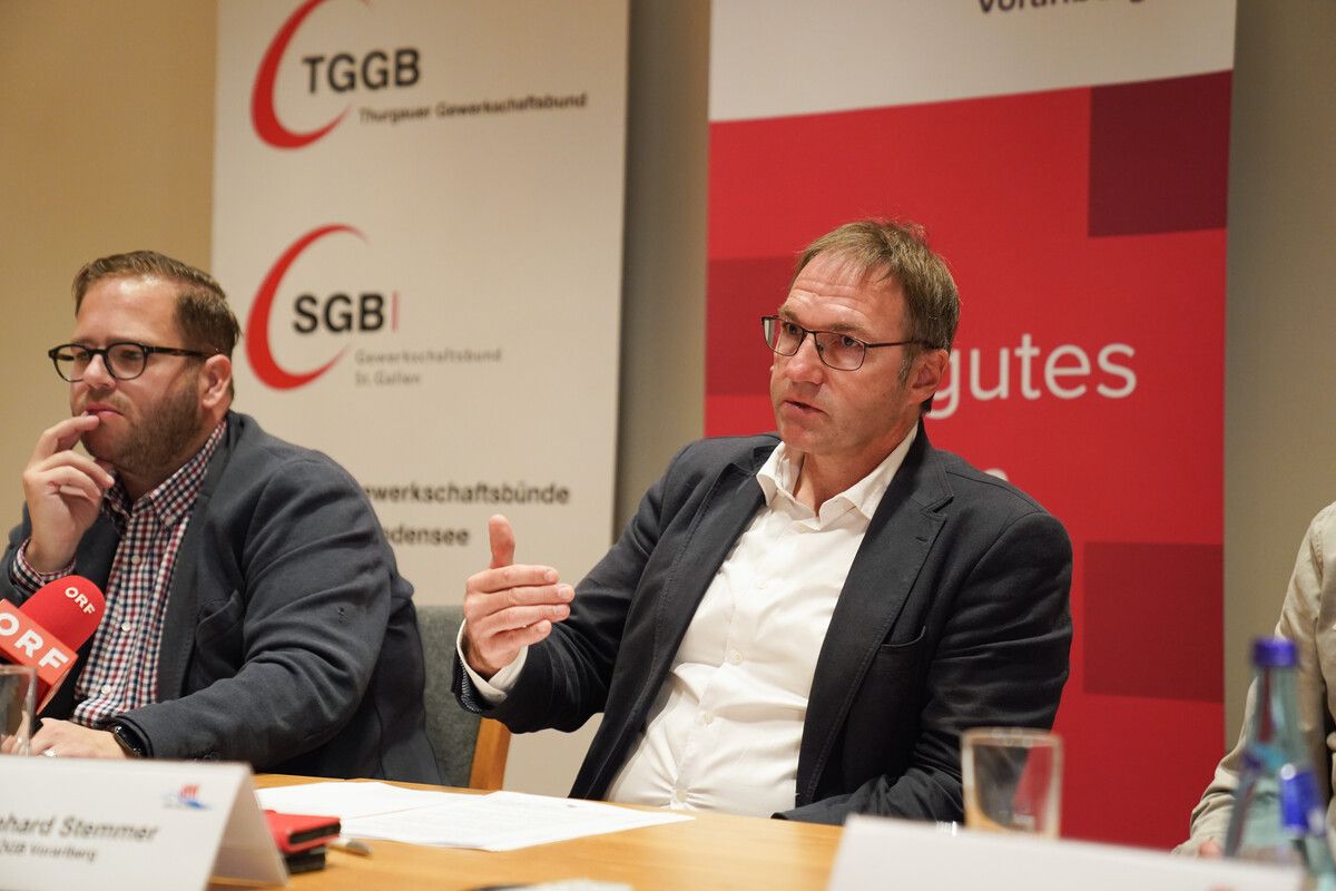 ÖGB-Landesvorsitzender Stemmer fordert attraktivere Arbeitsbedingungen.  ÖGB