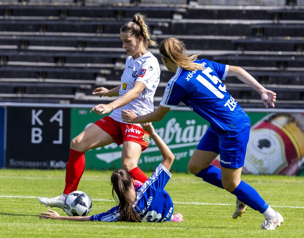 Selma Pajazetovic erzielte den ersten Treffer der Dornbirnerinnen in der Frauen-Bundesliga.Paulitsch/3