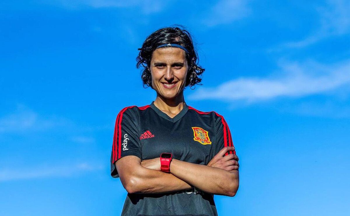 Spaniens neue Teamchefin der Frauenfußball-Nationalelf: Montserrat Tomé.VN