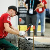 Teilnehmer der EuroSkills nähern sich der Zielgeraden