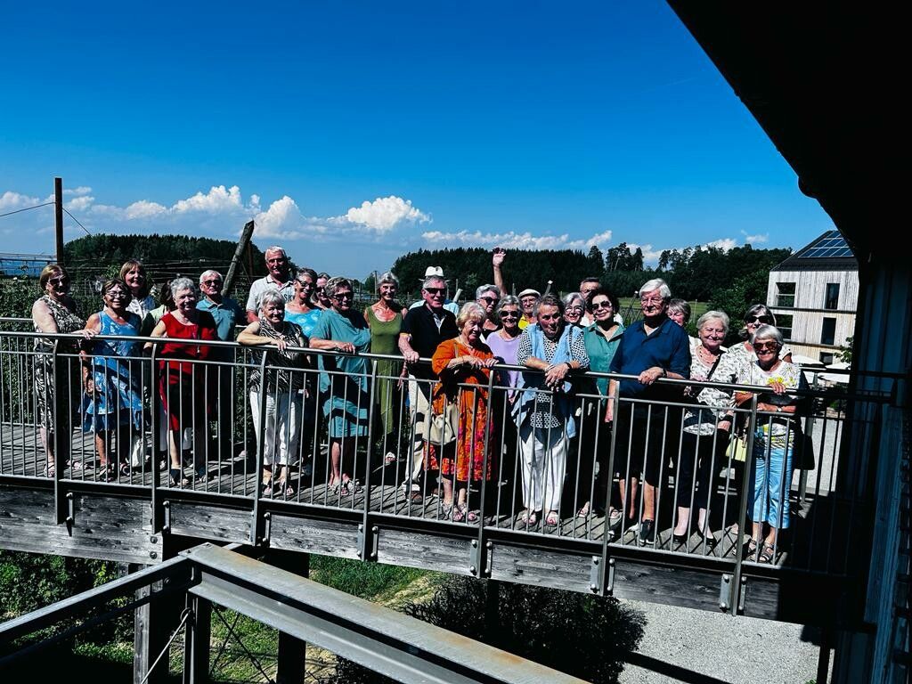 Vorarlberg 50plus Lustenau erkundete das Hopfenmuseum Tettnang und erfuhr alles über den aufwendigen Hopfenanbau.50Plus