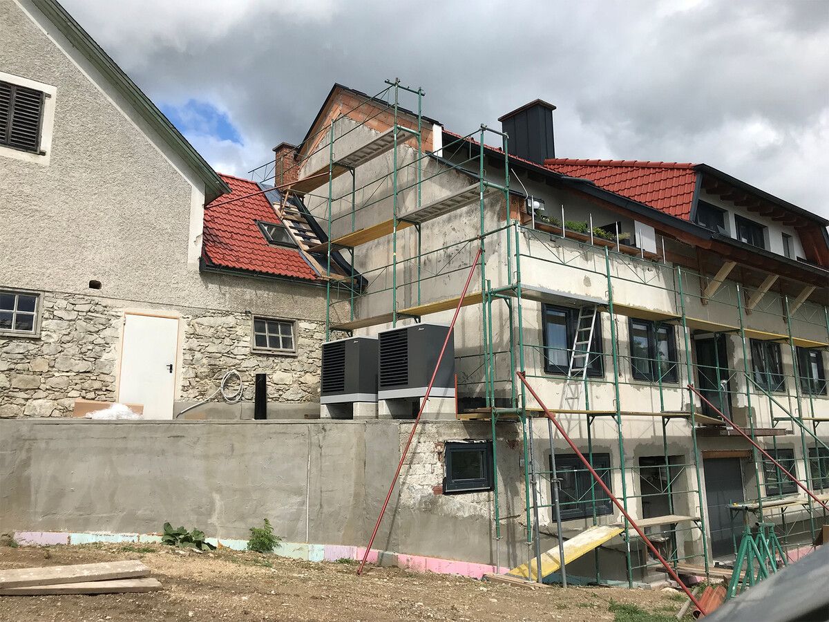Wärmepumpen-Sanierung boomt. FA