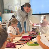 Eine Schulstunde voller Fußball