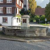 Der Hatler Brunnen wird am Samstag zum Treffpunkt