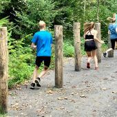 Fitnessparcours lädt zur Eröffnung