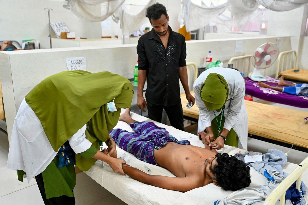 Bangladesch erlebt den schlimmsten Denguefieber-Ausbruch seiner Geschichte. ap