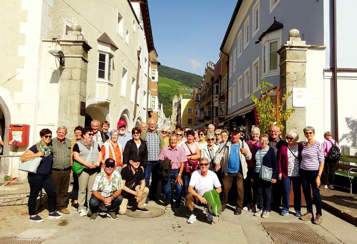 Bei Traumwetter durften die Musikfreunde von VORARLBERG 50plus die drei Tage im Südtirol genießen.vorarlberg 50+