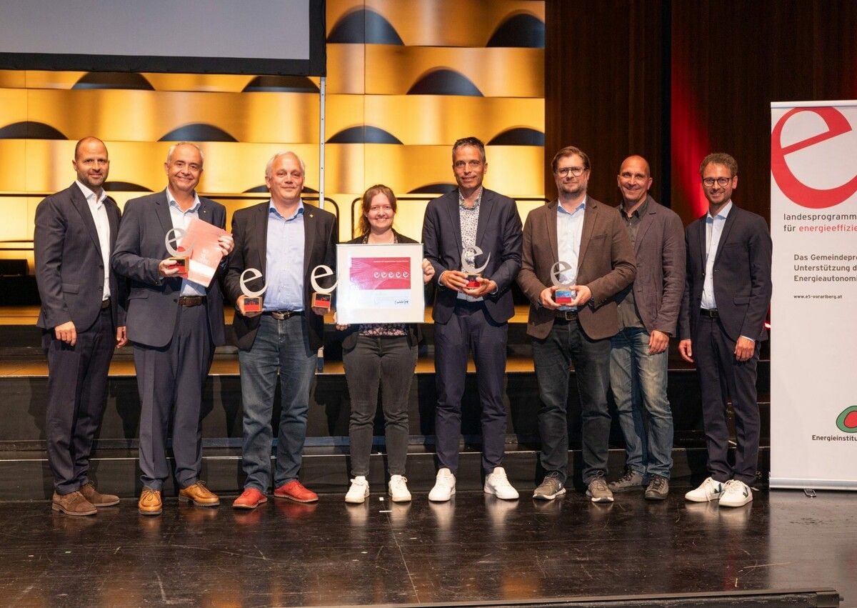 Beim diesjährigen e5-Event erreichte die Marktgemeinde Götzis zum dritten Mal in Folge fünf „e“. MG Götzis