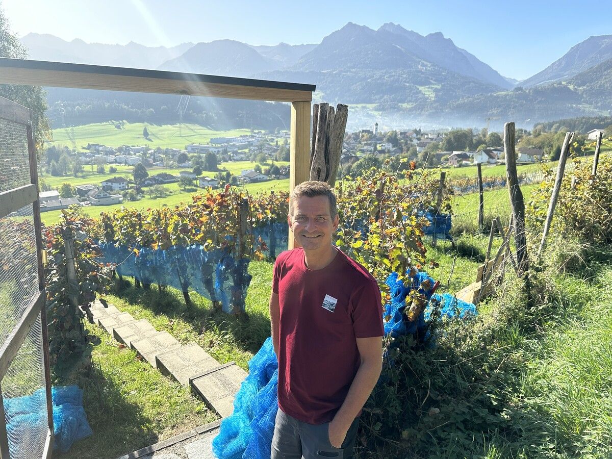 Das Weingut Chesa Druschauna liegt auf 600 Höhenmeter, hier wächst der weltweit höchstgelegene Blaufränkische. Bischof (3)