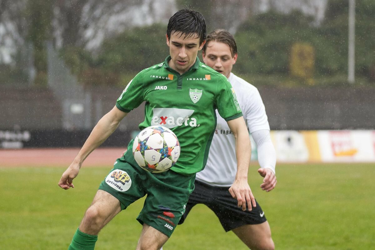 Der Ex-Langenegger Andreas Röser (Bild von 2017) kehrt heute als Admira-Spieler zu seinem Exklub zurück.VN-Stiplovsek
