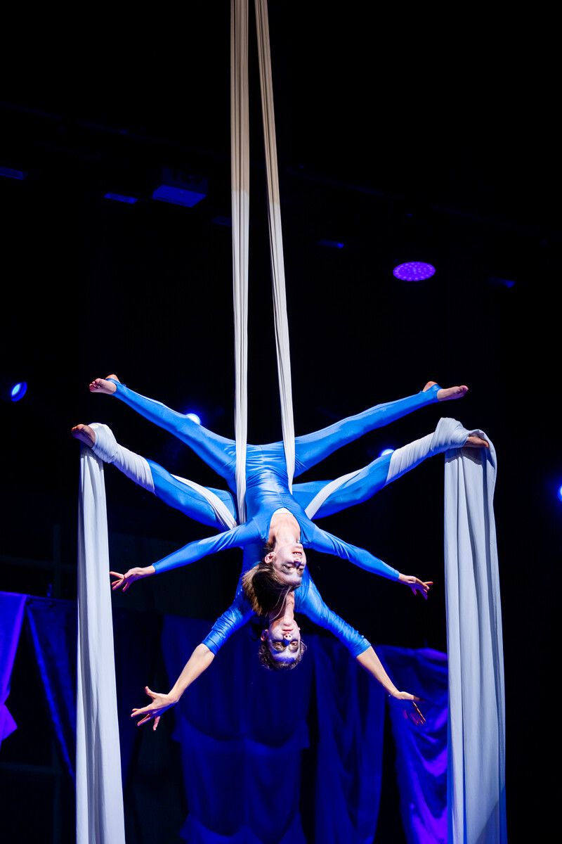 Der „Ganz kleine Zirkus“ zeigt sein Können im Kulturhaus.