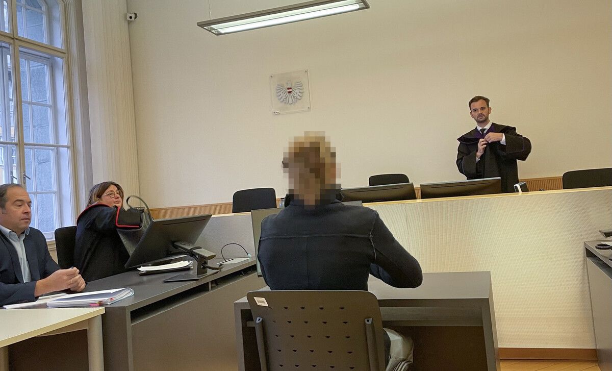 Der Hauptangeklagte musste sich für den Vorfall im April verantworten. vn/has