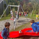 Neuer Spielplatz für die Volksschule Gütle