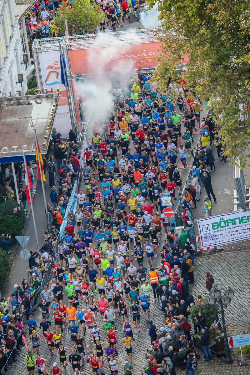Der Startschuss des Marathons erfolgt am Sonntag um 10.30 Uhr. VN/Steurer