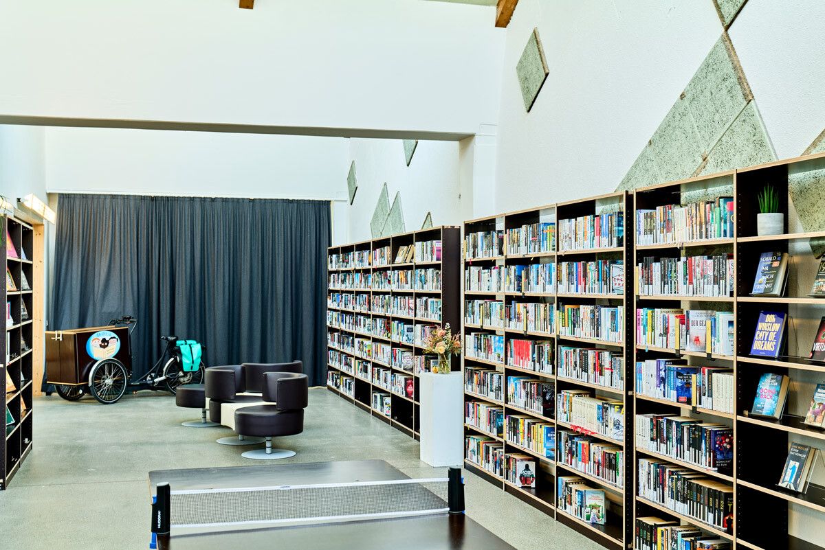 Die Bibliothek ist nun vollständig im dô untergebracht.Gemeinde
