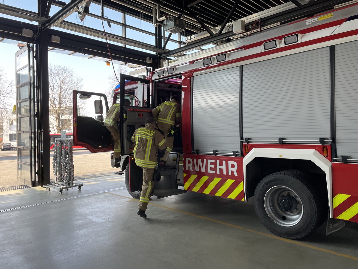 Die Dornbirner Feuerwehr rückt am morgigen Samstag zur Übung aus.Stadt