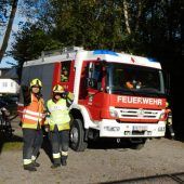 Feuerwehrübung beim Betreubaren Wohnen