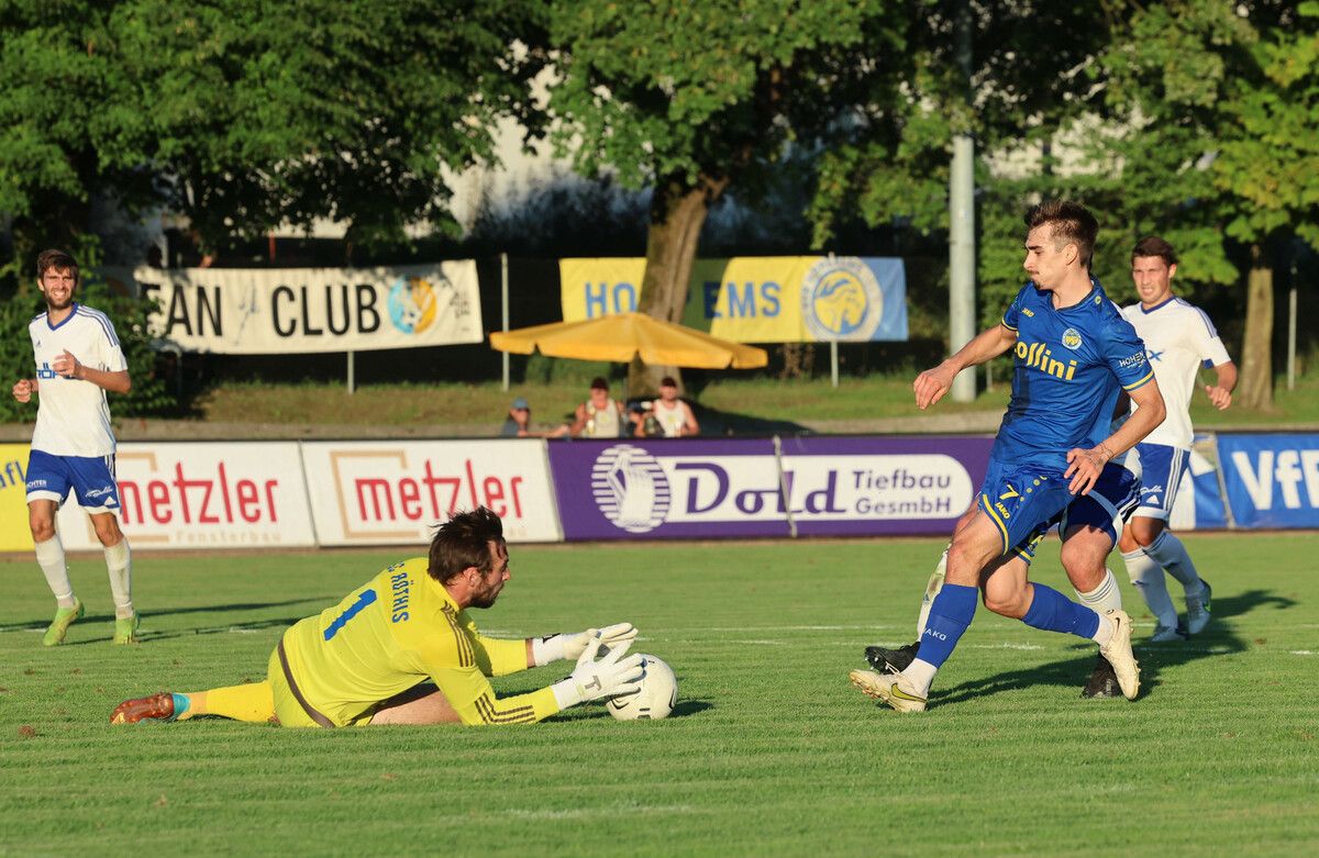 Die Hohenemser Offensive ist die drittbeste der Liga.Hartinger