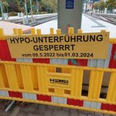 Längere Sperre bahnt sich an