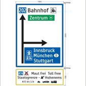 Neue Schilder im Anflug