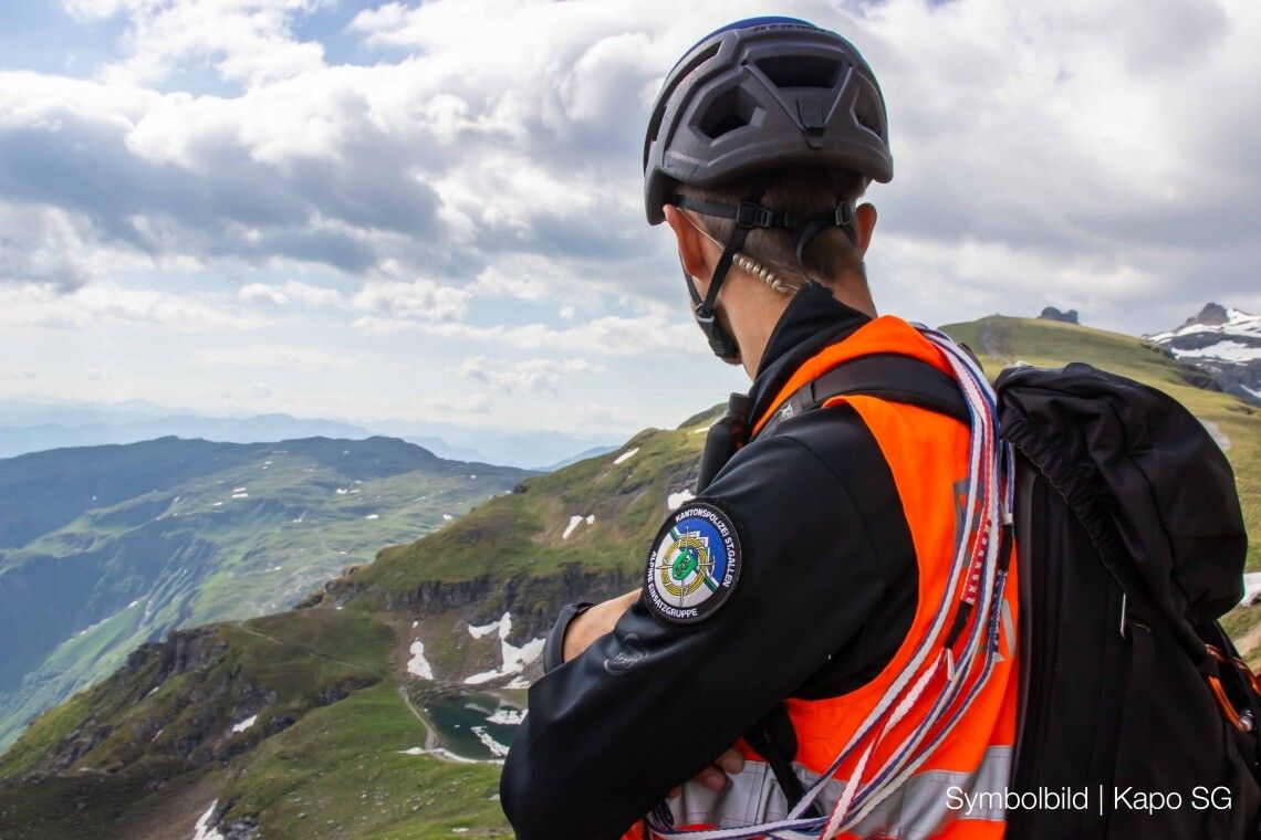 Die Schweizer Alpinrettung fand den leblosen Vermissten. kapo