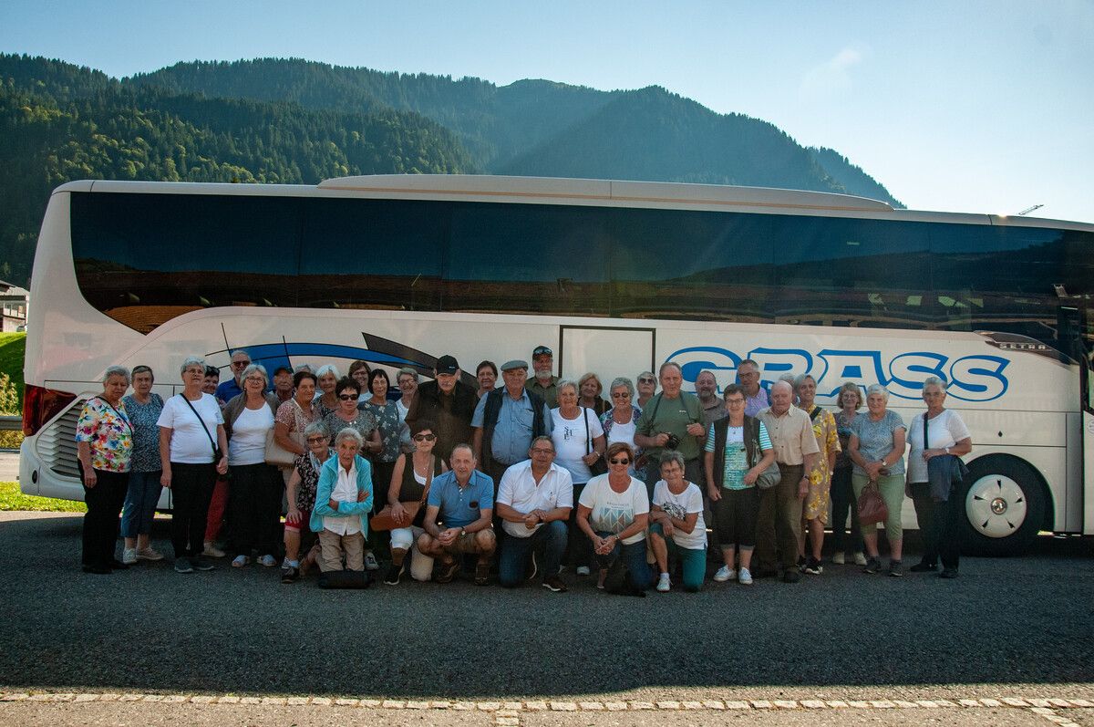Einen Ausflug über fünf Pässe unternahmen die Sonntager Senioren.verein