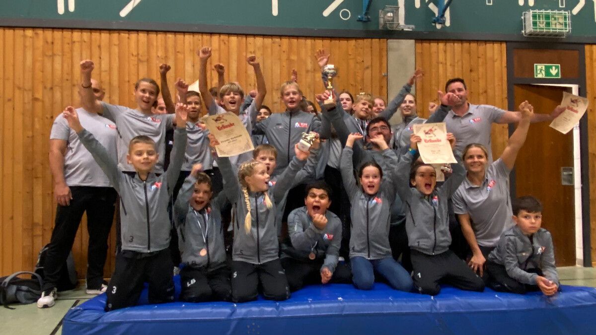 Erfolgreiche Mannschaft des KSV-Ringsportverein Götzis in Penzberg/Bayern.KSV götzis