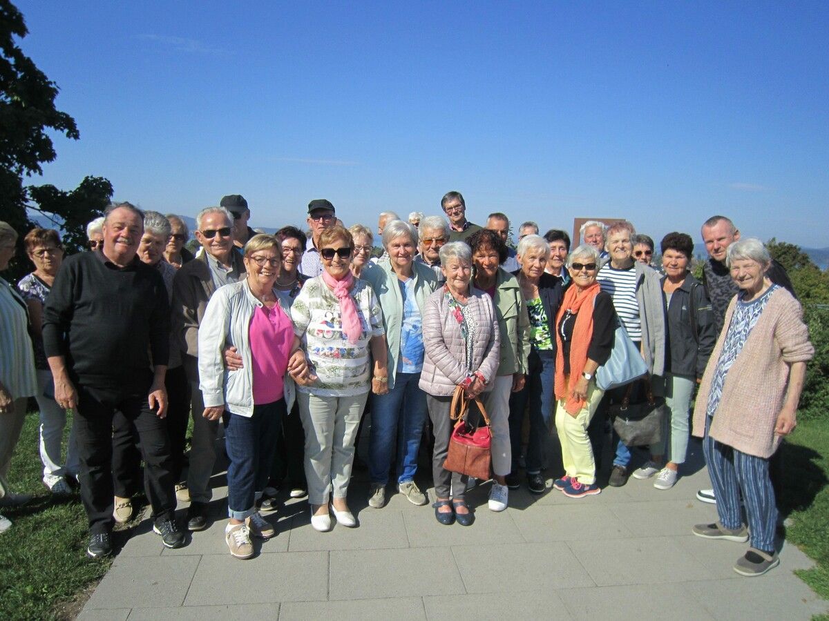 Erinnerungen an einen sonnigen Tag auf der Insel Reichenau mit Vorarlberg 50plus im September.Erna Lampert/Vorarlberg 50+ Göfis