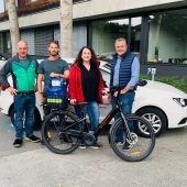 Bequem per E-Bike zum Hausbesuch