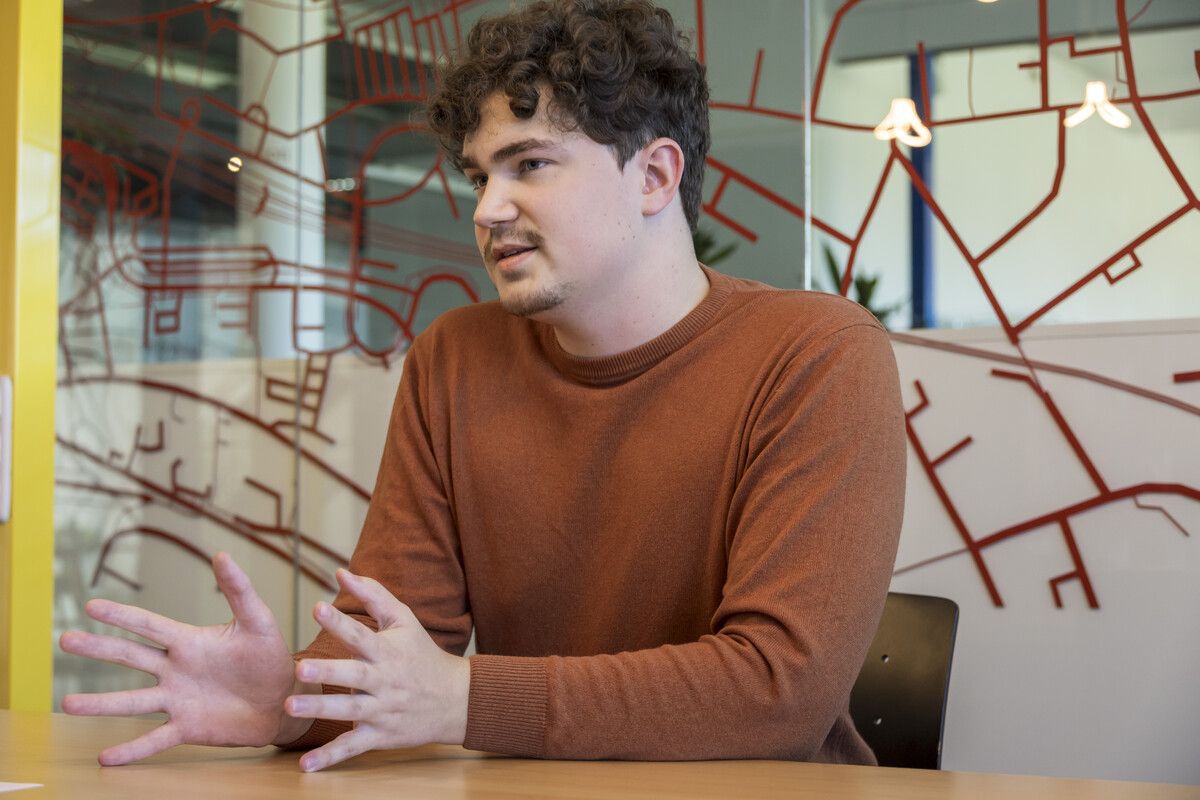 Felix Studer ist der neue Landesschulsprecher für die berufsbildenden mittleren und höheren Schulen. Er will sich zahlreichen Schülerthemen widmen. VN/PAULITSCH
