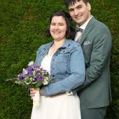 Melanie und Valentin Kopf