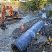 Große Erneuerung der Wasserleitungen